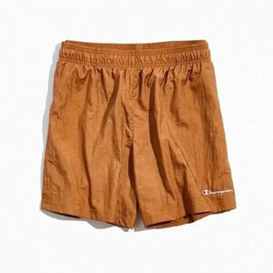 Champion Reverse Weave X Athletic Shorts Bronze Orange Size Small